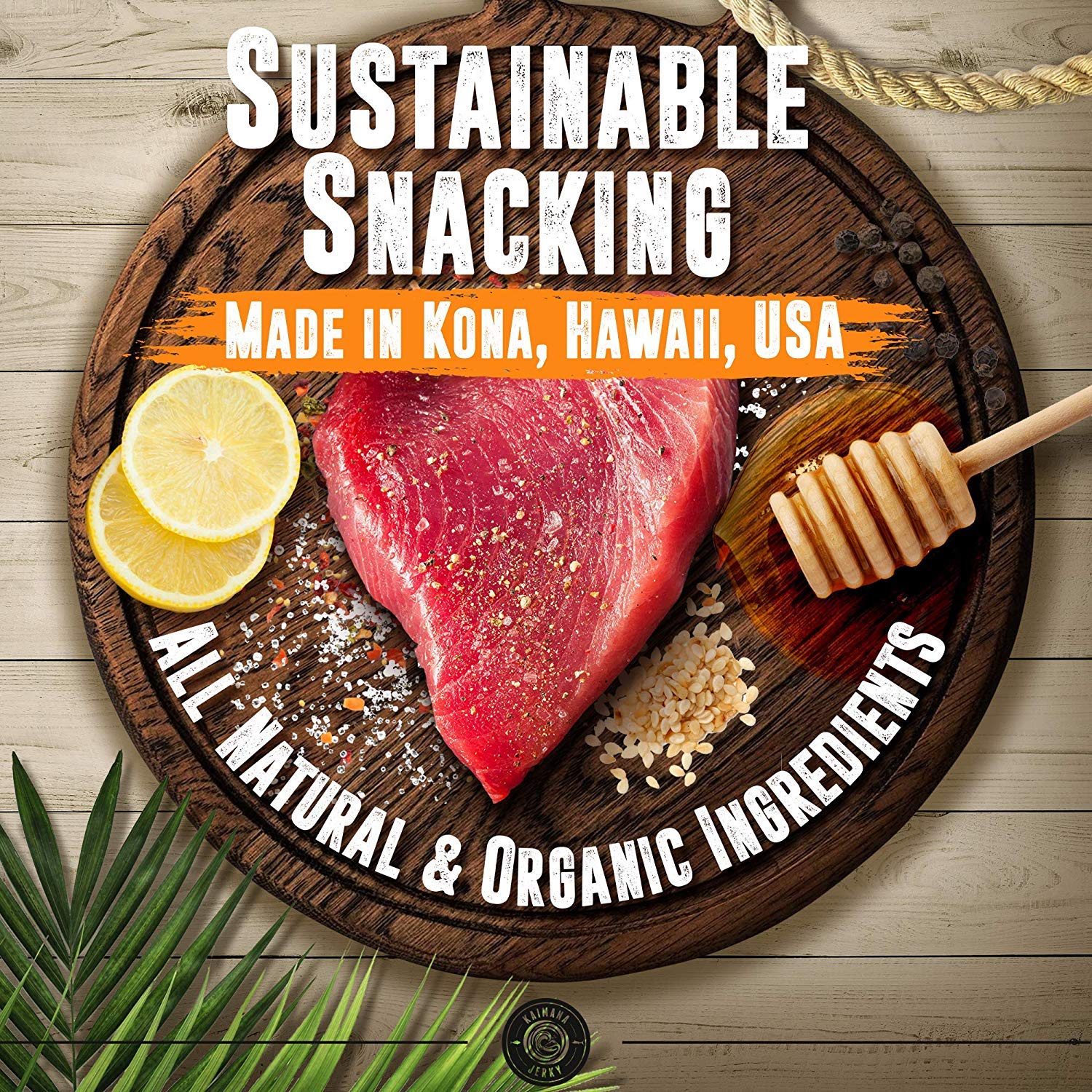 Amazon.com: Kaimana Jerky Ahi Tuna Sampler Bundle - All Natural